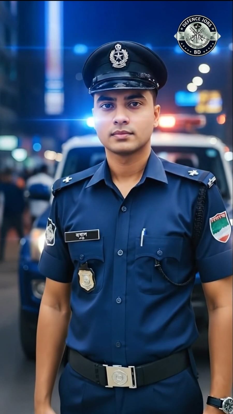 ডিফেন্স চাকরির জন্য Ai মডেলের বিজ্ঞাপন